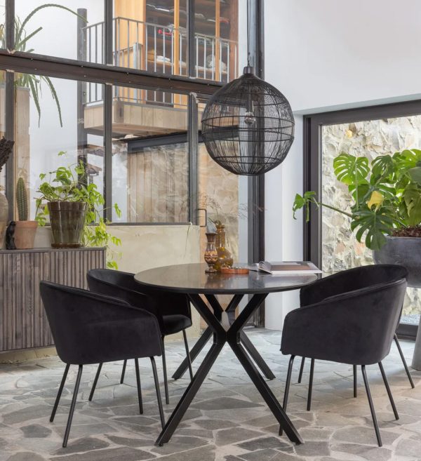 Blagavaonska stolica SET 2 KOM Sien velvet black 2