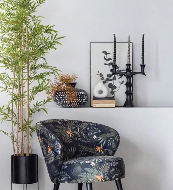 Fotelja Bo velvet flowerprint 1