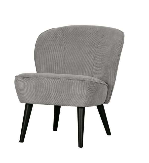 Fotelja Sara ribcord weathered green