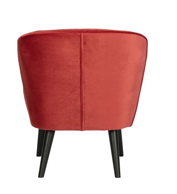 Fotelja Sara velvet raspberry 1