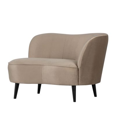 Lounge sofa Sara velvet khaki desna strana