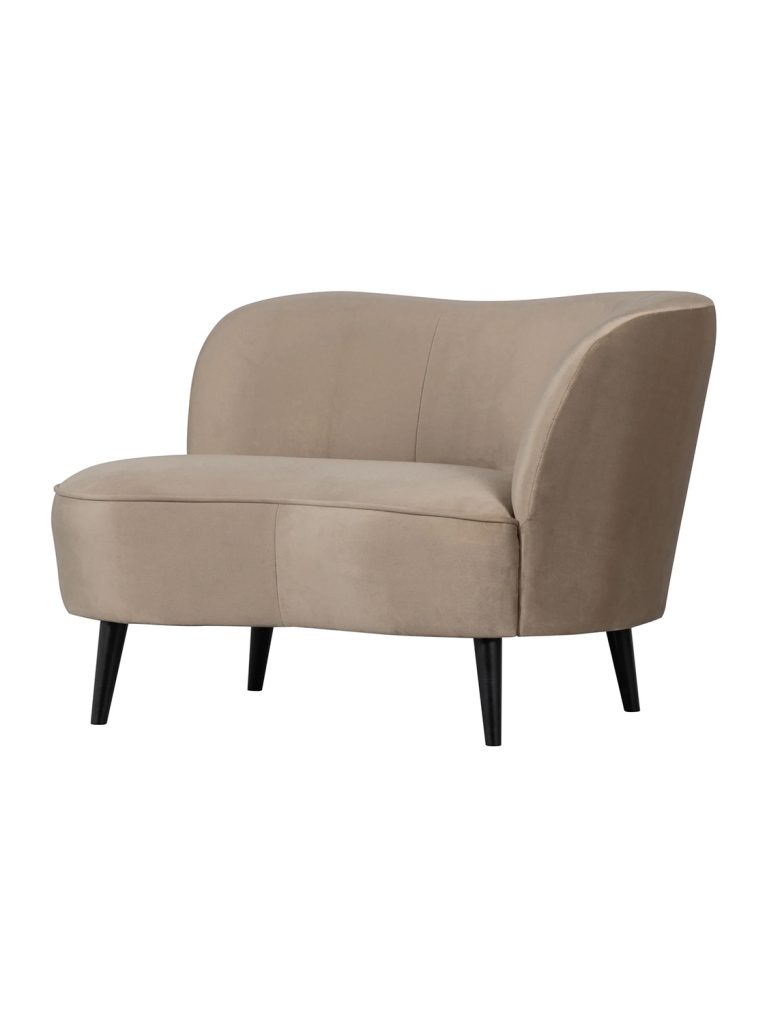 Lounge sofa Sara velvet khaki desna strana