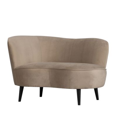 Lounge sofa Sara velvet khaki lijeva strana