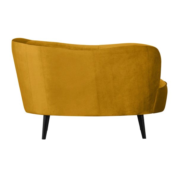 Lounge sofa Sara velvet ochre desna strana 1