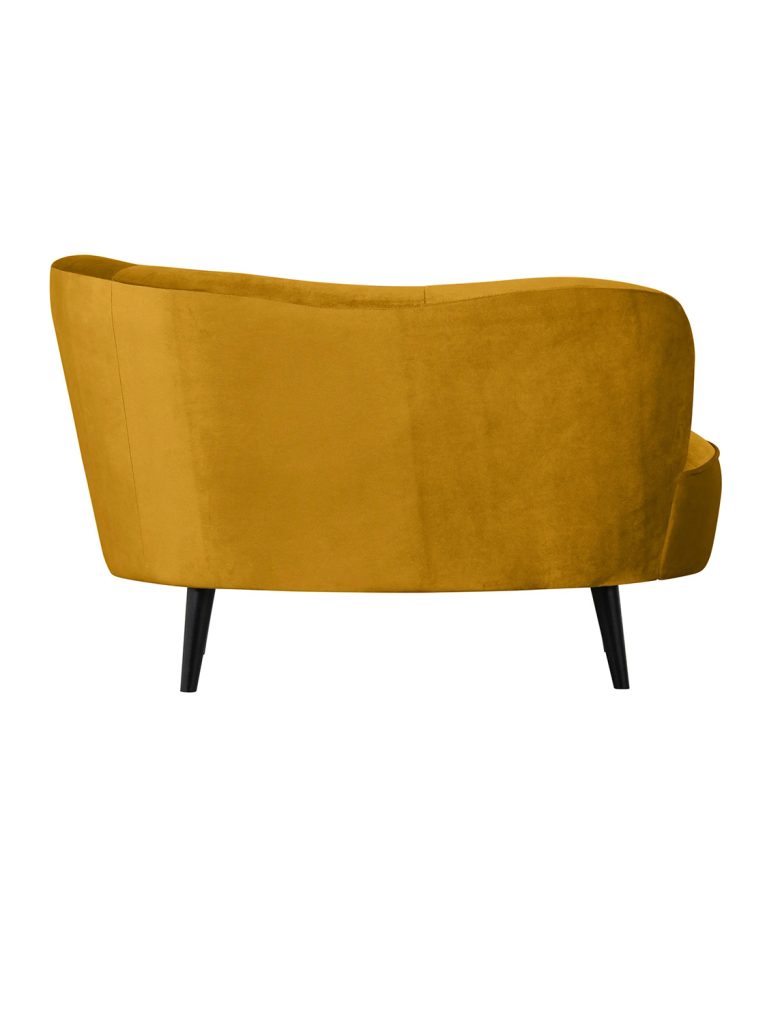 Lounge sofa Sara velvet ochre desna strana 1