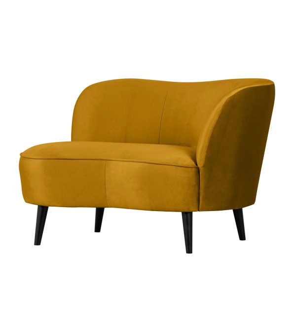 Lounge sofa Sara velvet ochre desna strana