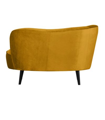 Lounge sofa Sara velvet ochre lijeva strana 1