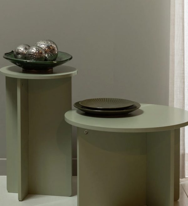 Pomoćni stolić Set of 2 ronny greengrey 1