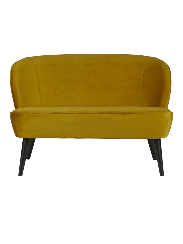 Sofa Sara velvet ochre 2