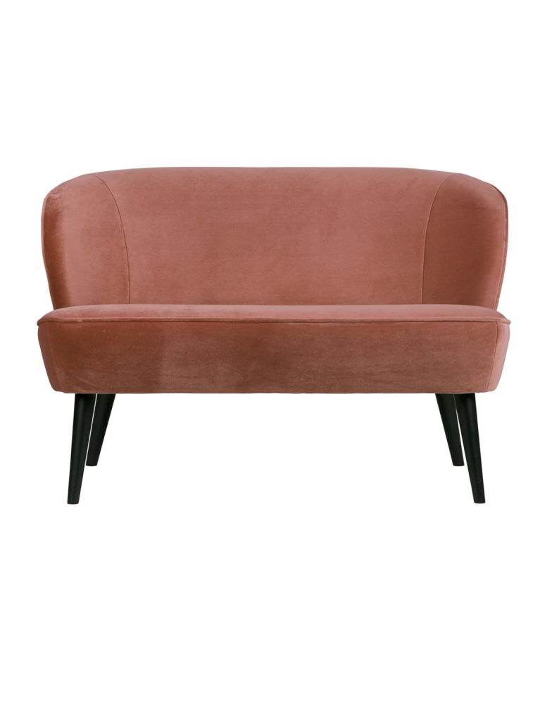 Sofa Sara velvet old pink 2