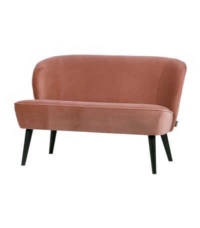 Sofa Sara velvet old pink