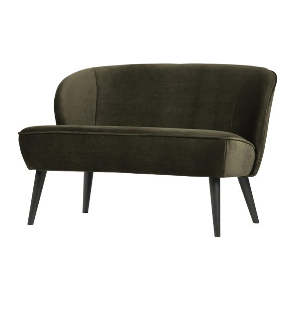 Sofa Sara velvet warm green