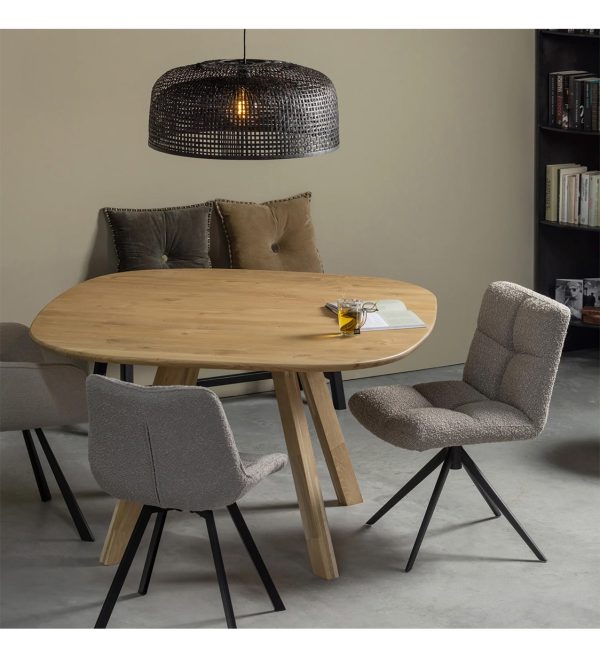 Stol Tablo oak natural organic [fsc] square leg 2