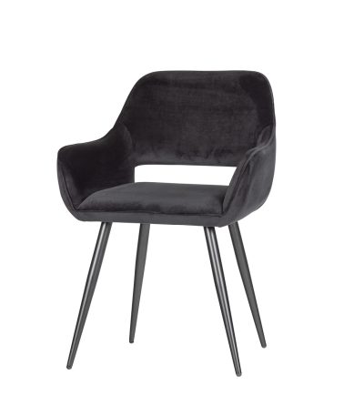 Stolica Set 2kom  Jelle chair velvet black