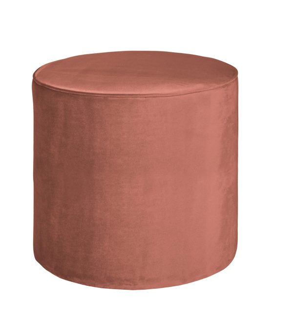 TABURE Sara velvet old pink visoki