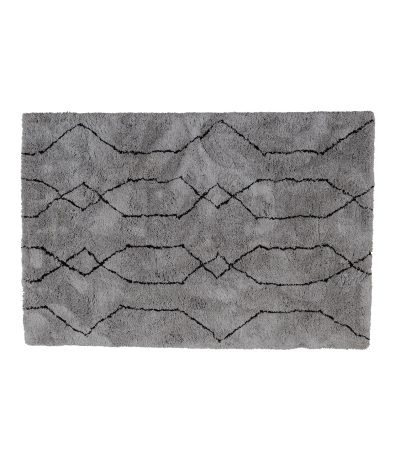 Tepih Nové rug light greyblack