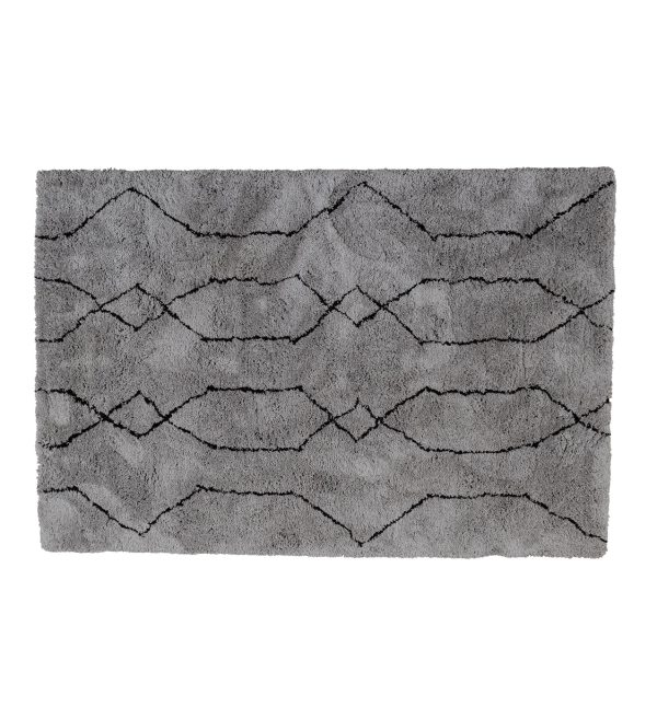 Tepih Nové rug light greyblack