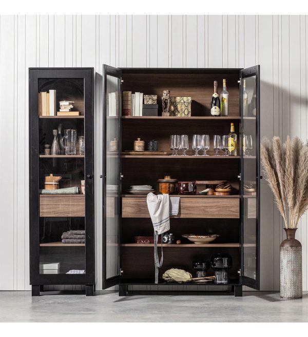 Vitrina Goos pine blackwalnut [fsc] 1