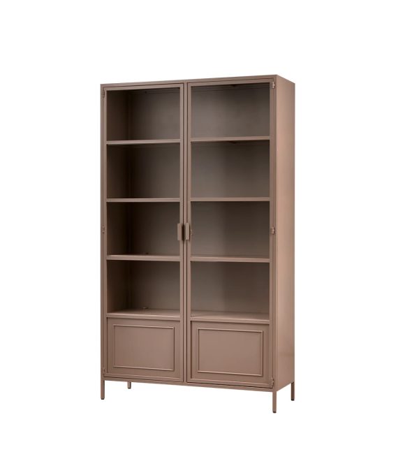 Vitrina Ronja xl metal military brown