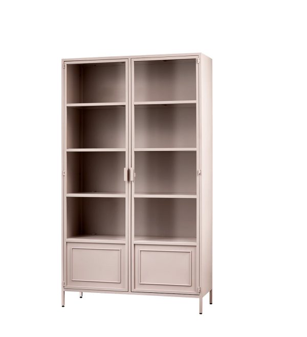 Vitrina Ronja xl metal soft pink