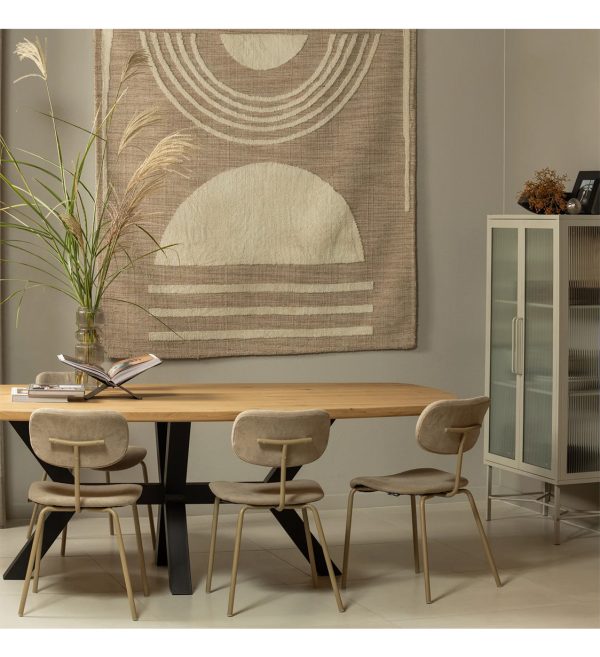 Vitrina Zion metal sand 2