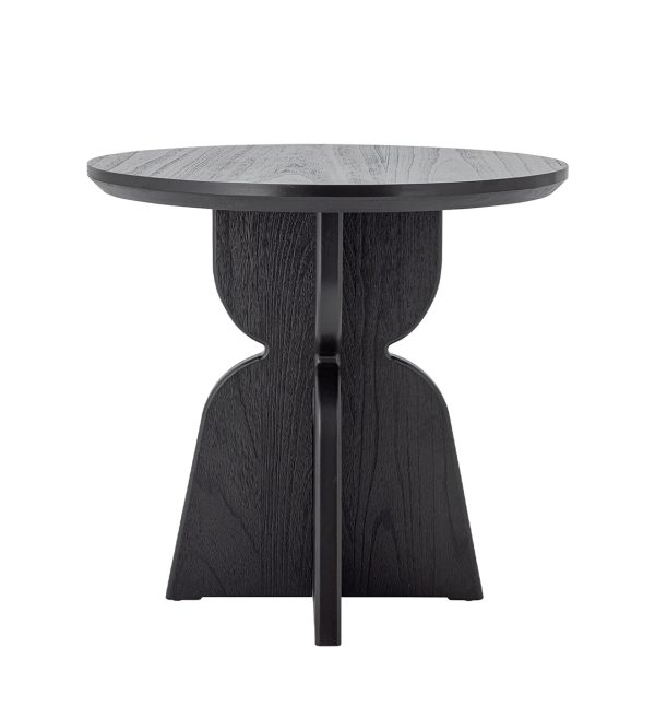 Blagovaonski stol Vixen, crni, jelovina