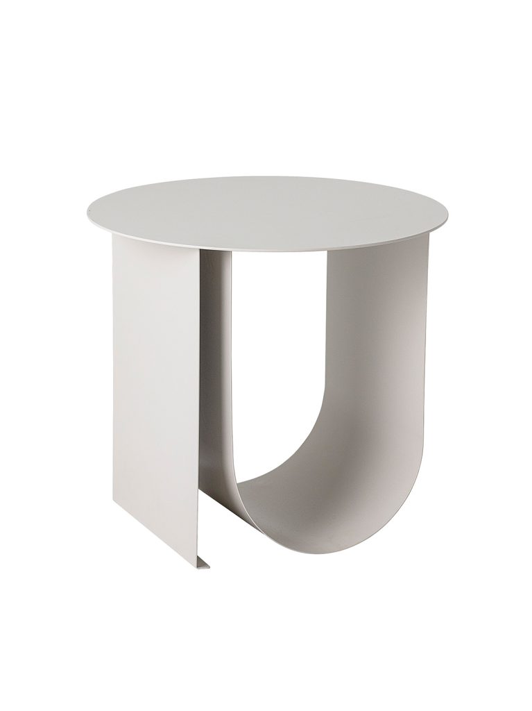 Cher pomoćni stolić, prirodan, metal4