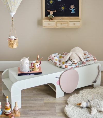 KLUPA FERDINAND, siva, FSC ® 100%, MDF 3