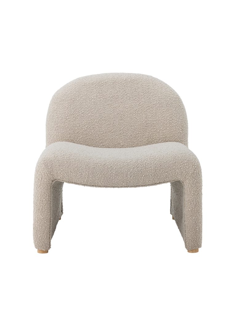 Neel fotelja, natura, poliester 123