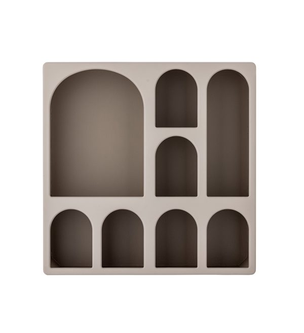 POLIČAR GRAPHIA , smeđa, MDF