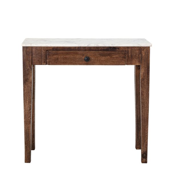 STOLIĆ KONZOLA HAUGE, smeđi, FSC 100% ® Mango