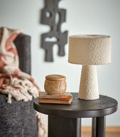 STOLNA LAMPA EMMIE, bijela5