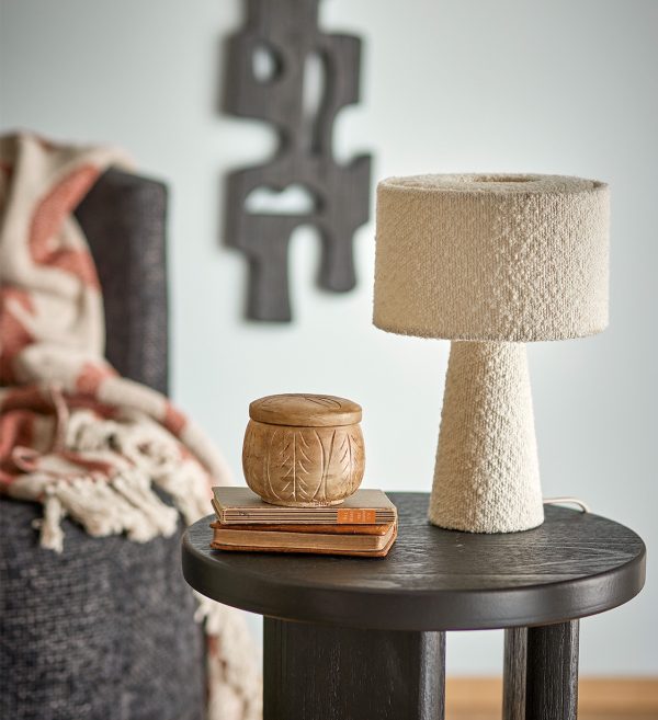 STOLNA LAMPA EMMIE, bijela5