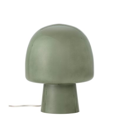 STOLNA LAMPA PADDY, zelena, staklo