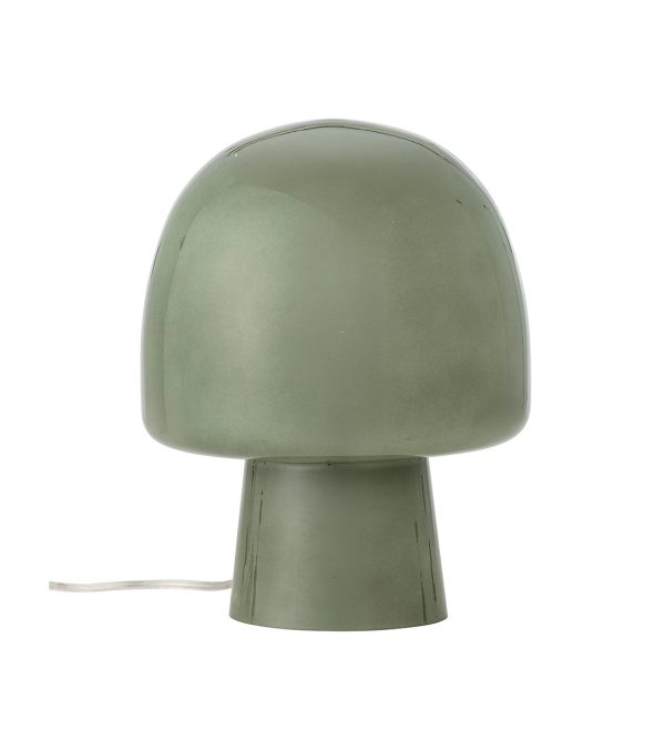 STOLNA LAMPA PADDY, zelena, staklo